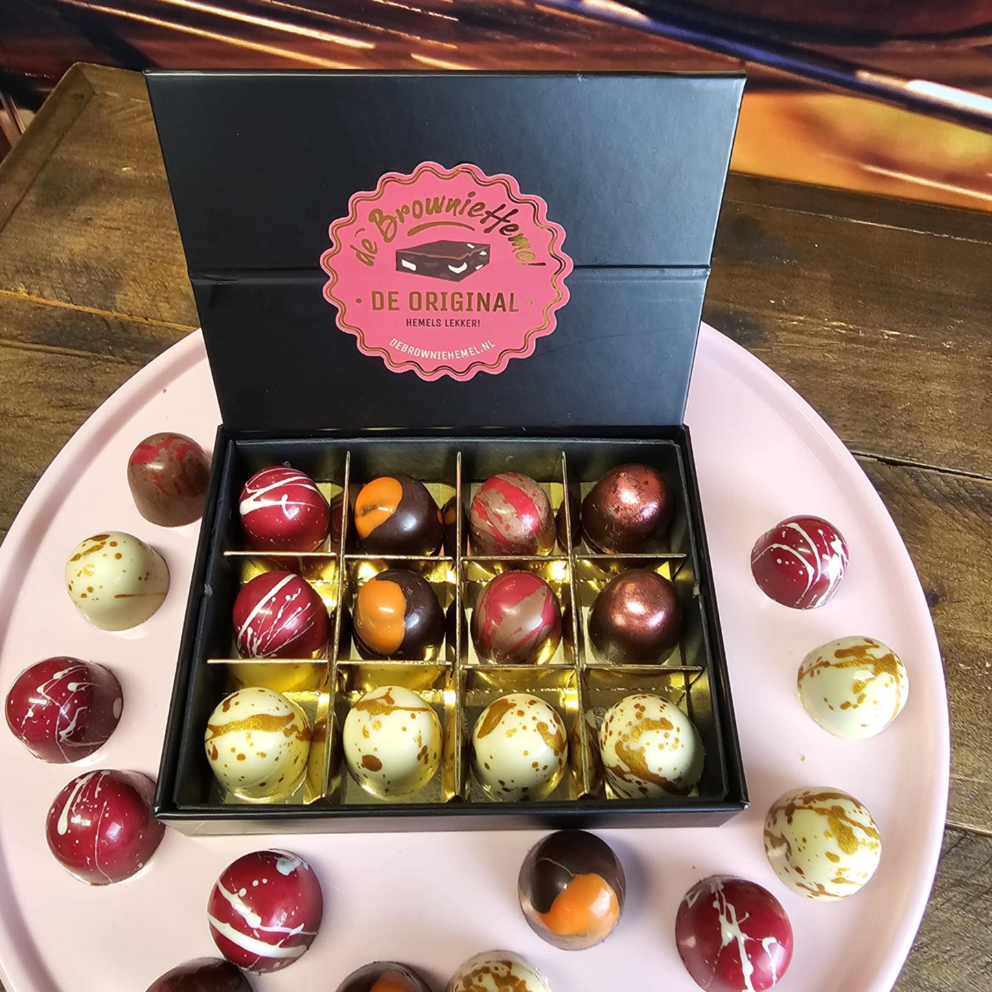 Hemelse Brownie-bonbons 12 stuks