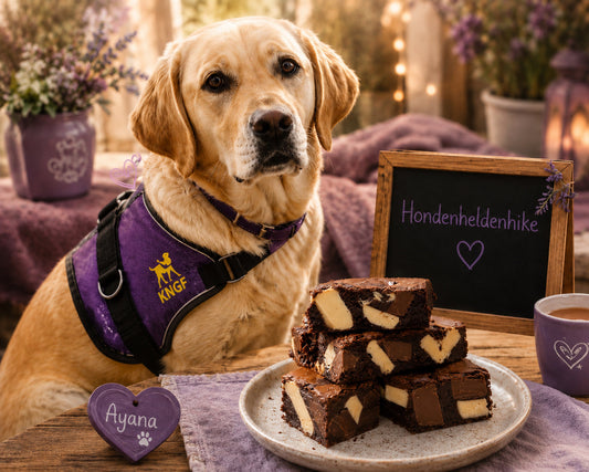 Hemelse brownies voor Paws on a Mission