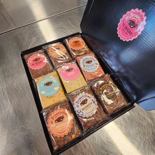 Brievenbus Brownies 9 smaken in één doos