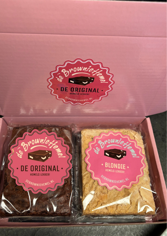 De Original en Blondie Brievenbus Brownie van De Browniehemel, per post verstuurd