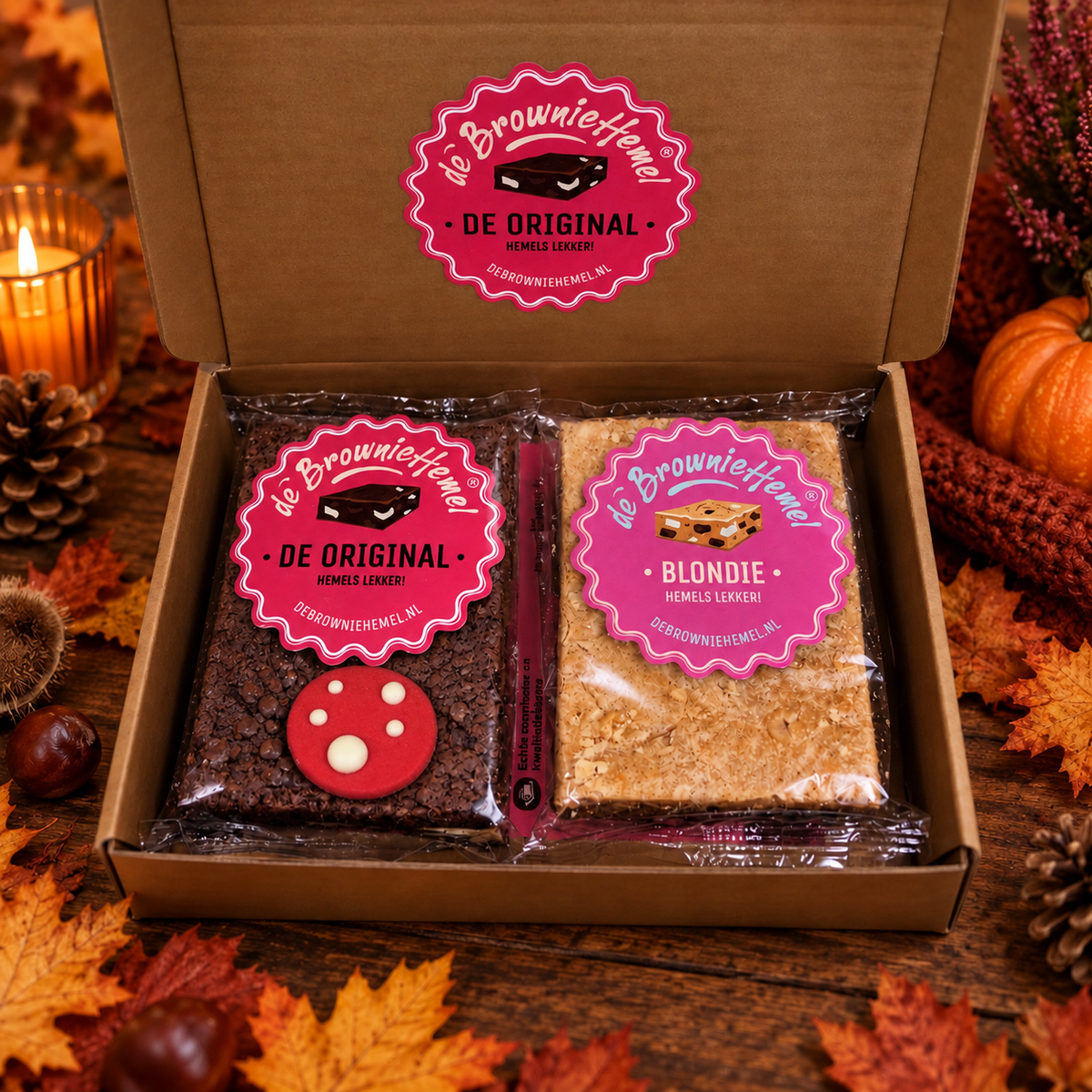 De Gouden Herfst Brievenbusbrownie
