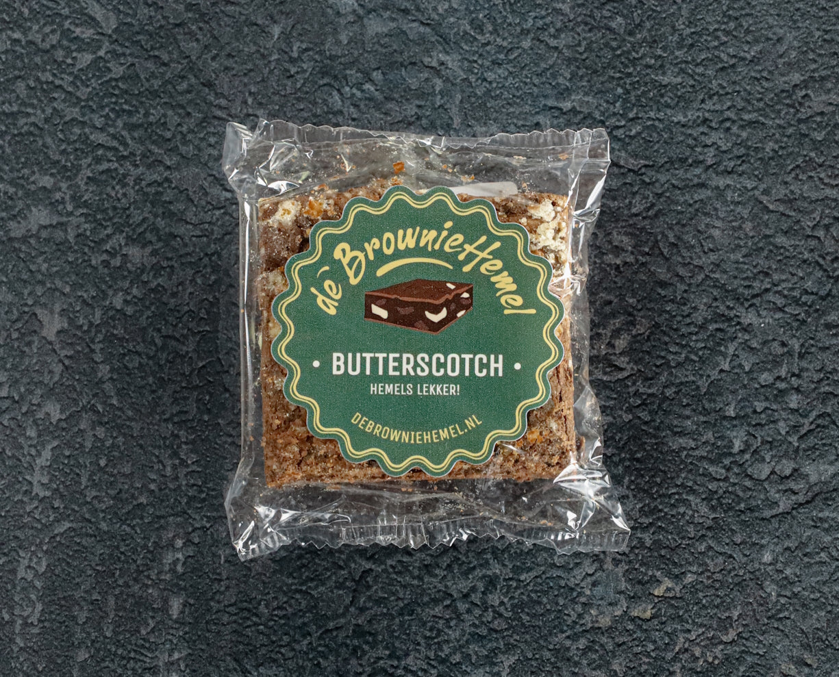 De Butterscotch Brownie van De Browniehemel