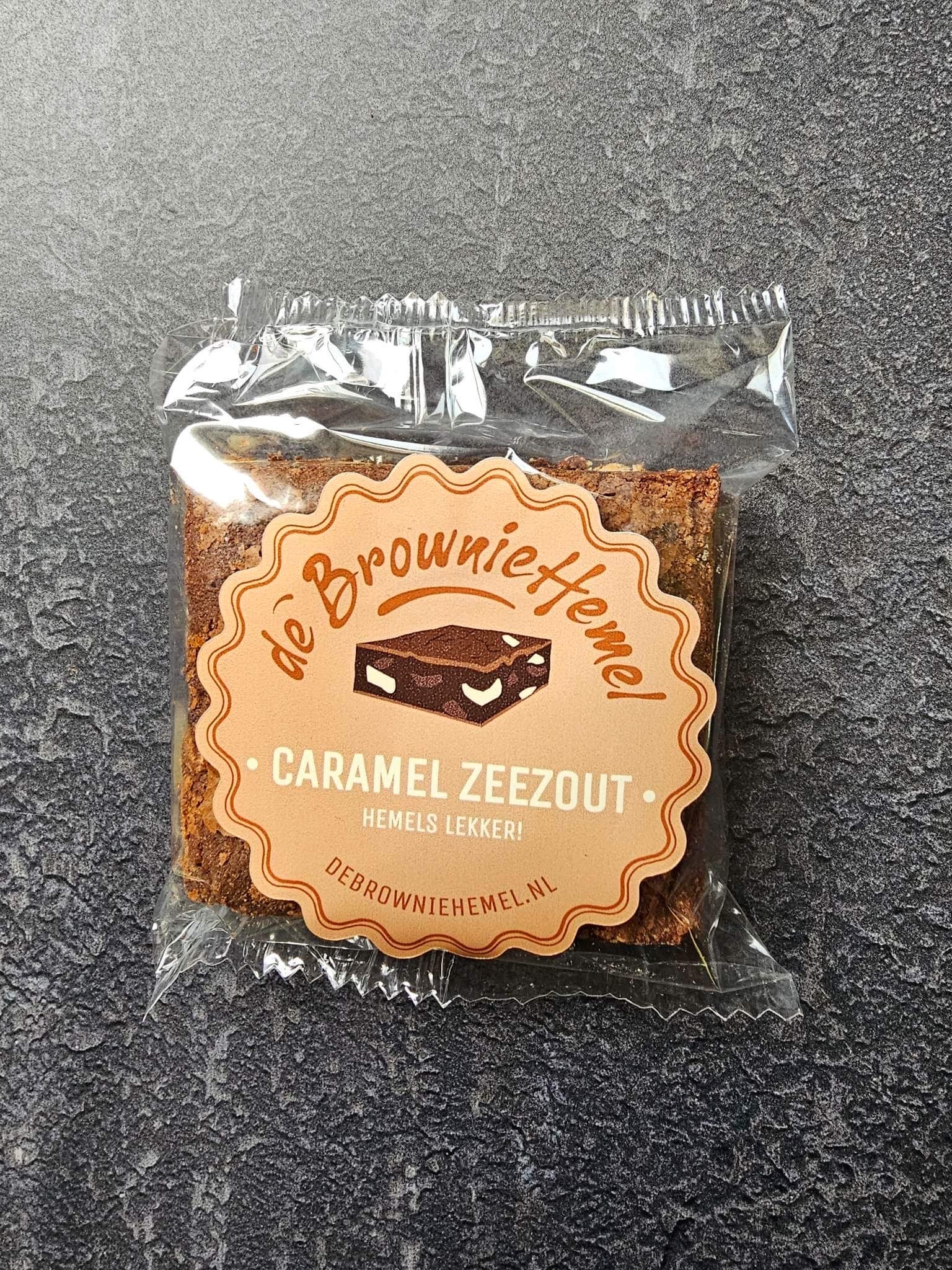 De Caramel Zeezout Brownie