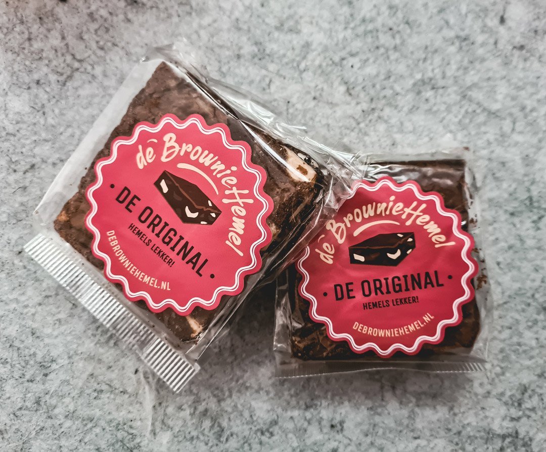 2 stukken van De Original Brownies van De Browniehemel