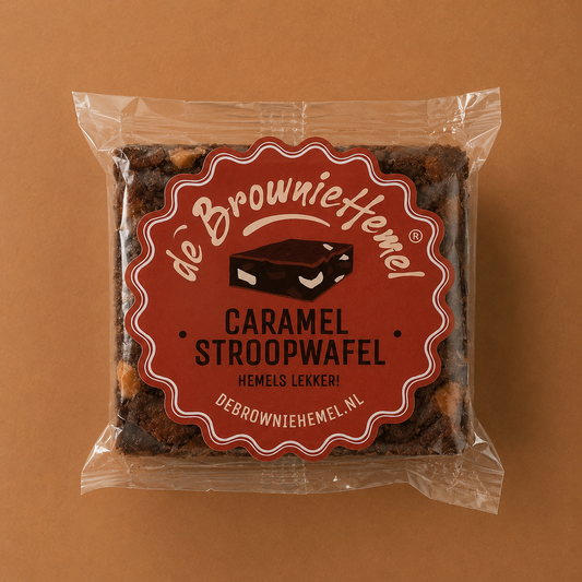 Caramel-Stroopwafel Brownie