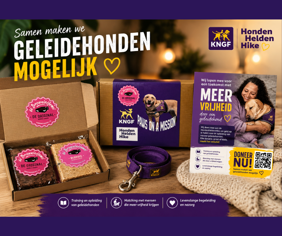 De KNGF Brievenbusbrownie