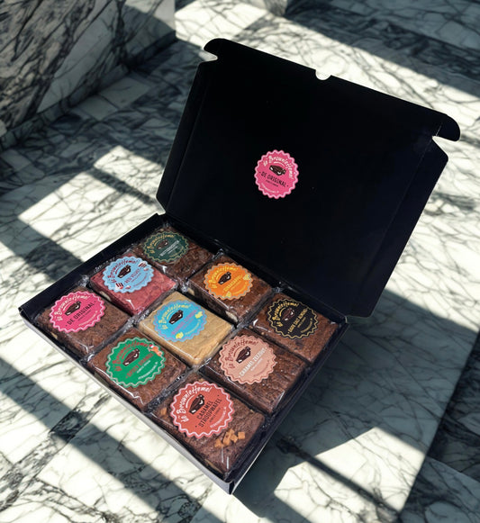 Brievenbus Brownies 9 smaken in één doos